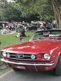 market day mustang convertable